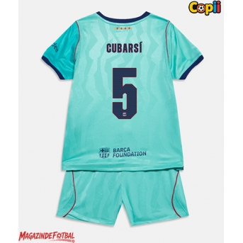 Barcelona Pau Cubarsi #5 Echipament de Fotbal Replică 2026-27 Copii Treilea (+ Șorturi)
